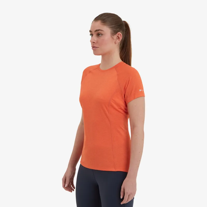 Montane Womens Dart T-Shirt - Tigerlily-2